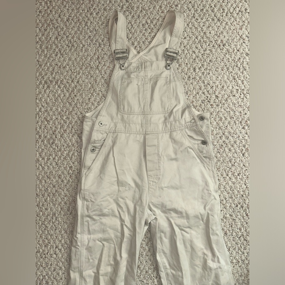 Vintage GAP Classic White Overalls